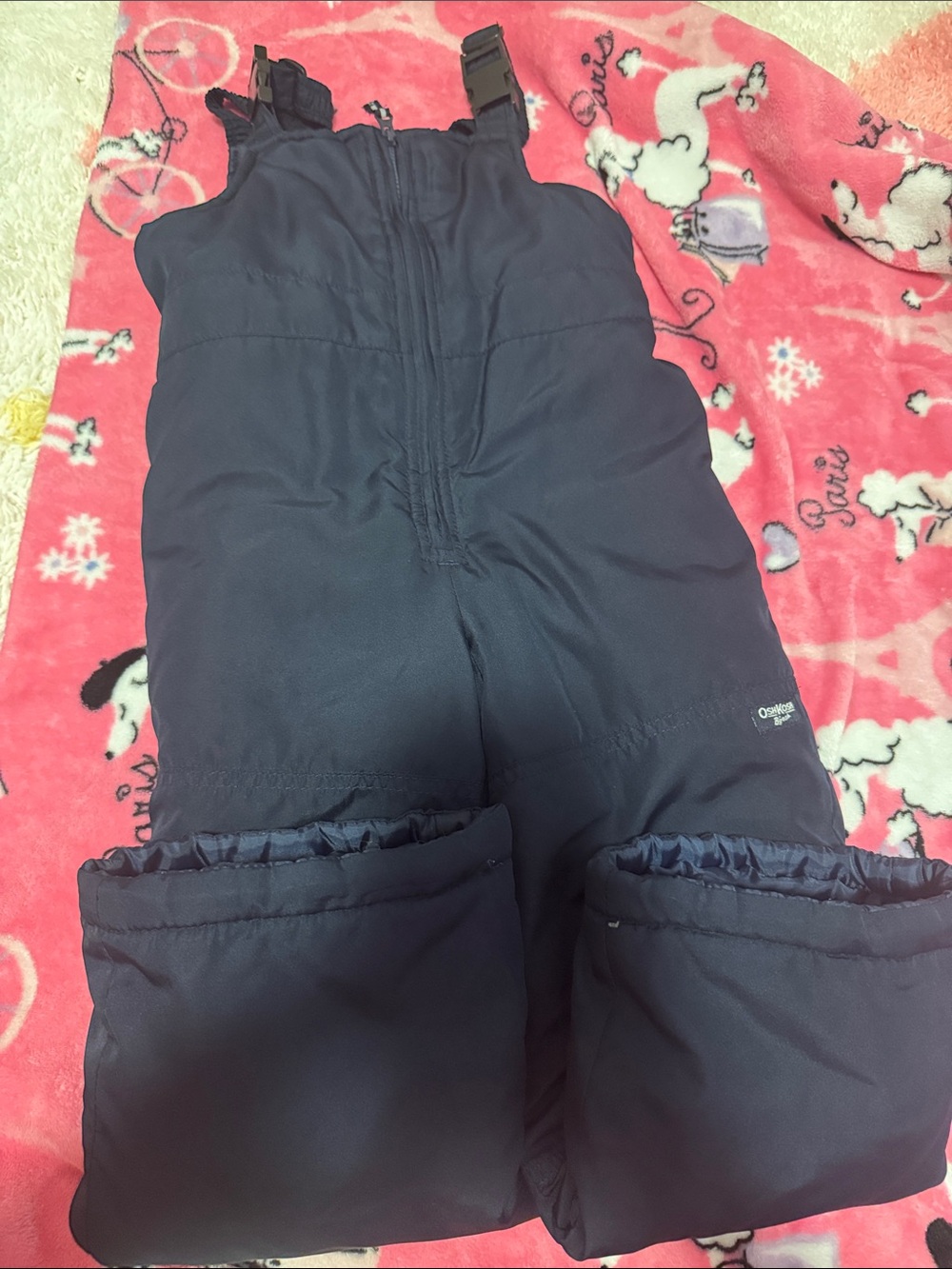 OshKosh B'gosh Navy Kids Snow Bibs